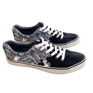 Disney Parks Mickey Mouse Black Low Top Sneaker 10